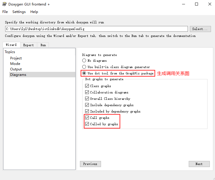 DoxygenWizardDiagrams